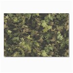 Green Camouflage Military Army Pattern Postcard 4 x 6  (Pkg of 10)