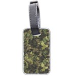 Green Camouflage Military Army Pattern Luggage Tag (two sides)