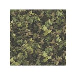Green Camouflage Military Army Pattern Square Satin Scarf (30  x 30 )