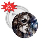 Woman in Space 2.25  Buttons (100 pack) 