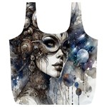 Woman in Space Full Print Recycle Bag (XL)