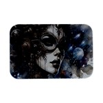 Woman in Space Open Lid Metal Box (Silver)  