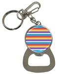 Stripes Pattern Design Lines Bottle Opener Key Chain