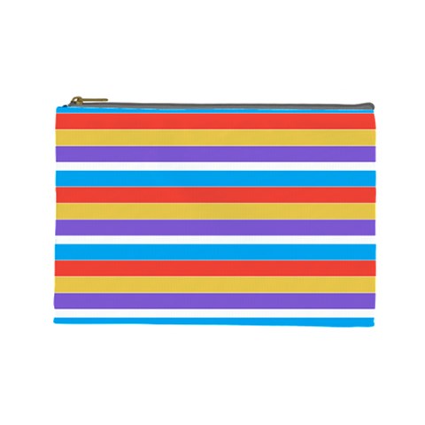 Stripes Pattern Design Lines Cosmetic Bag (Large) from ArtsNow.com Front