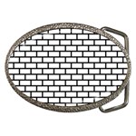 Bricks Wall Pattern Seamless Belt Buckles