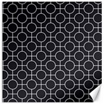 Geometric Pattern Design White Canvas 12  x 12 