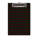 Geometric Pattern Design Line A5 Acrylic Clipboard