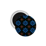 Flowers Pattern Floral Seamless 1.75  Magnets