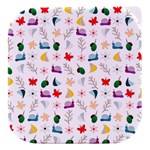 Snails Butterflies Pattern Seamless Stacked food storage container