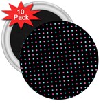 Pattern Dots Dot Seamless 3  Magnets (10 pack) 
