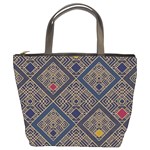 Pattern Seamless Antique Luxury Bucket Bag