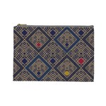 Pattern Seamless Antique Luxury Cosmetic Bag (Large)