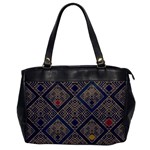 Pattern Seamless Antique Luxury Oversize Office Handbag