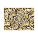 Marble Texture Pattern Seamless Premium Plush Fleece Blanket (Mini)