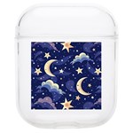 Night Moon Seamless Soft TPU AirPods 1/2 Case