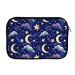 Night Moon Seamless Apple MacBook Pro 17  Zipper Case