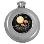 Flowers Space Round Hip Flask (5 oz)