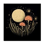 Flowers Space Face Towel