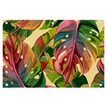 Monstera Colorful Leaves Foliage Banner and Sign 6  x 4 