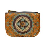 Mandala Floral Decorative Flower Mini Coin Purse