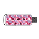 Scandinavian Abstract Pattern Portable USB Flash (One Side)