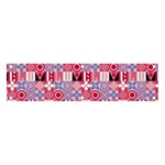 Scandinavian Abstract Pattern Banner and Sign 4  x 1 