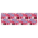 Scandinavian Abstract Pattern Banner and Sign 6  x 2 