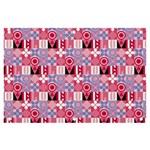Scandinavian Abstract Pattern Banner and Sign 6  x 4 