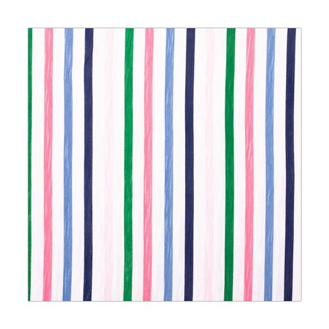 Stripes Pattern Abstract Retro Vintage Square Tapestry (Large) from ArtsNow.com Front