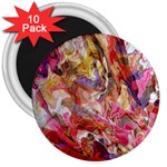 Abstract wings 3  Magnets (10 pack) 