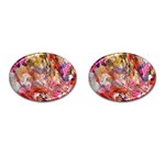 Abstract wings Cufflinks (Oval)