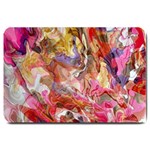 Abstract wings Large Doormat
