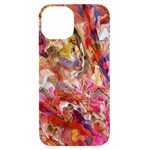 Abstract wings iPhone 14 Black UV Print Case