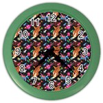 Beautiful Pattern Color Wall Clock