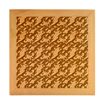Beautiful Pattern Wood Photo Frame Cube