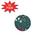 Spring design  1  Mini Buttons (10 pack) 