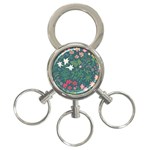 Spring design  3-Ring Key Chain