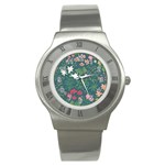 Spring design  Stainless Steel Watch