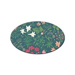 Spring small flowers Sticker Oval (10 pack)
