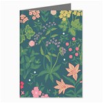Spring small flowers Greeting Cards (Pkg of 8)