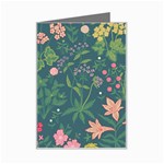 Spring small flowers Mini Greeting Card