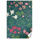 Spring small flowers Canvas 24  x 36 