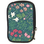 Spring small flowers Compact Camera Leather Case