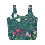 Spring small flowers Full Print Recycle Bag (M)