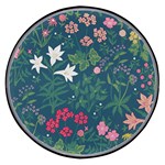 Spring small flowers Wireless Fast Charger(Black)