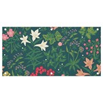 Spring small flowers Banner and Sign 4  x 2 