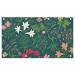 Spring small flowers Banner and Sign 7  x 4 
