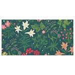 Spring small flowers Banner and Sign 8  x 4 