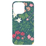 Spring small flowers iPhone 14 Pro Max Black UV Print Case