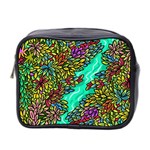 Background Leaves River Nature Mini Toiletries Bag (Two Sides)